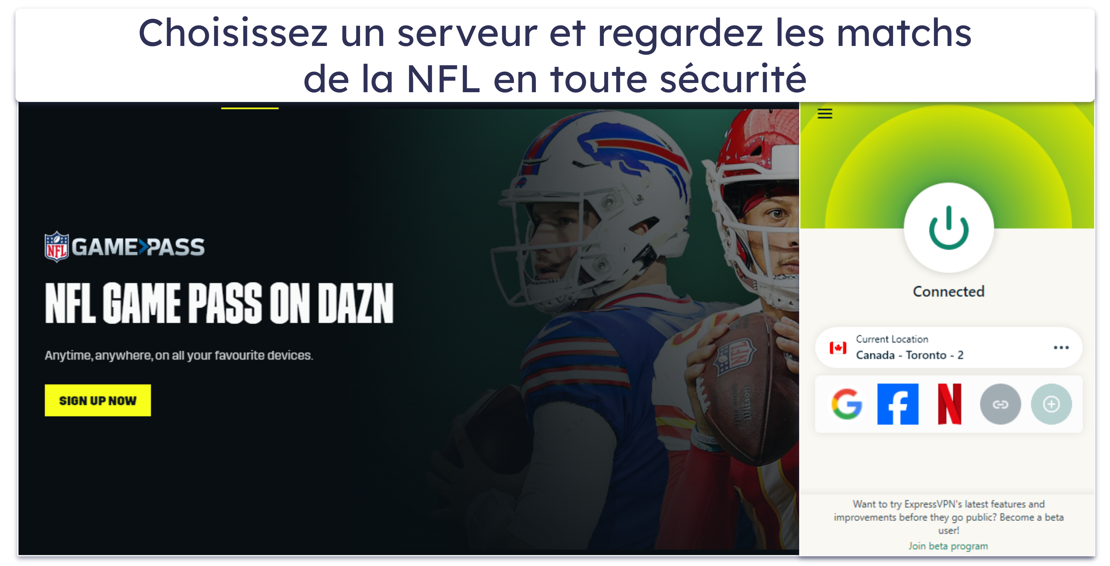 Comment regarder la NFL sur tous vos appareils