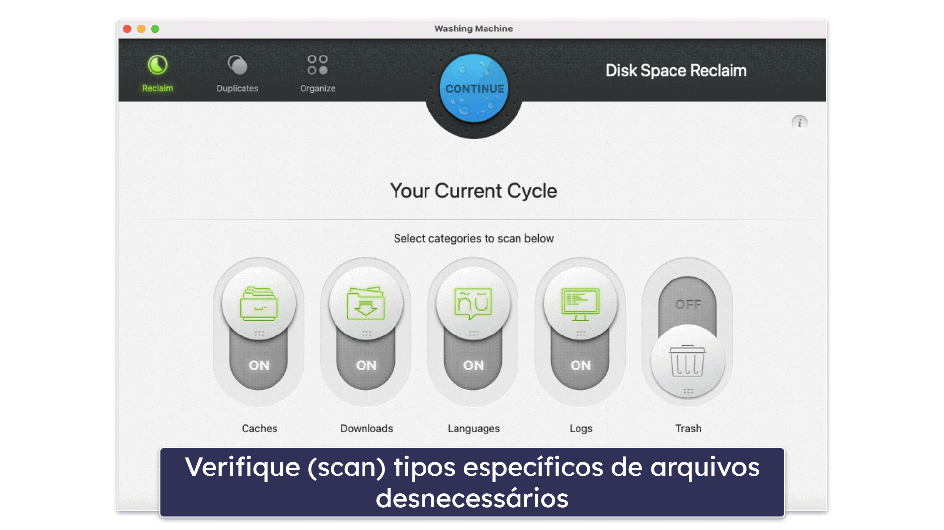 Recursos de segurança do Intego