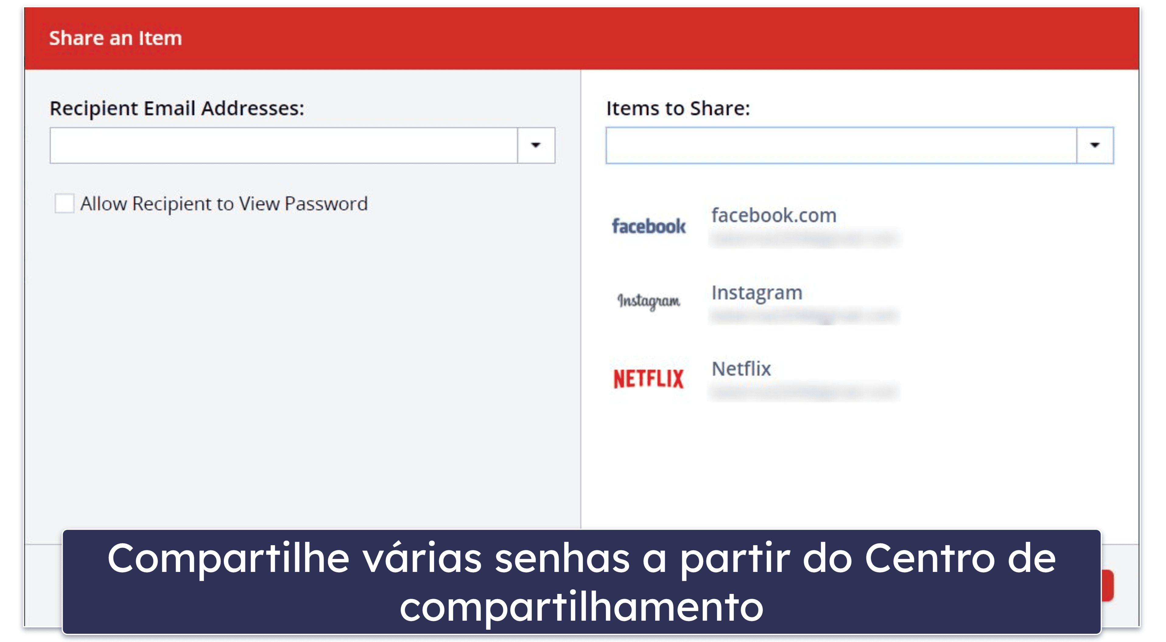 Funcionalidades de segurança do LastPass