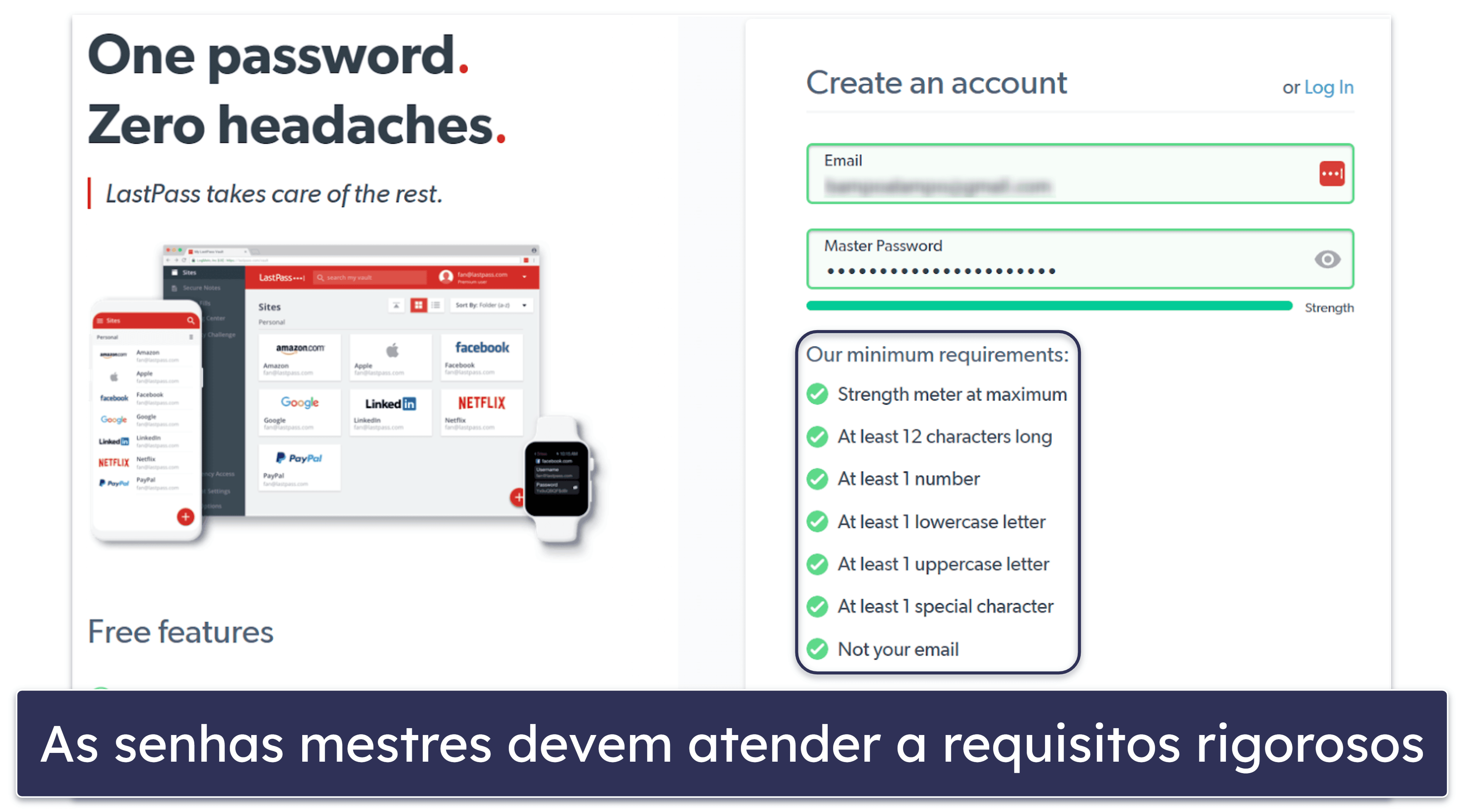 Fácil utilização &amp; configuração do LastPass