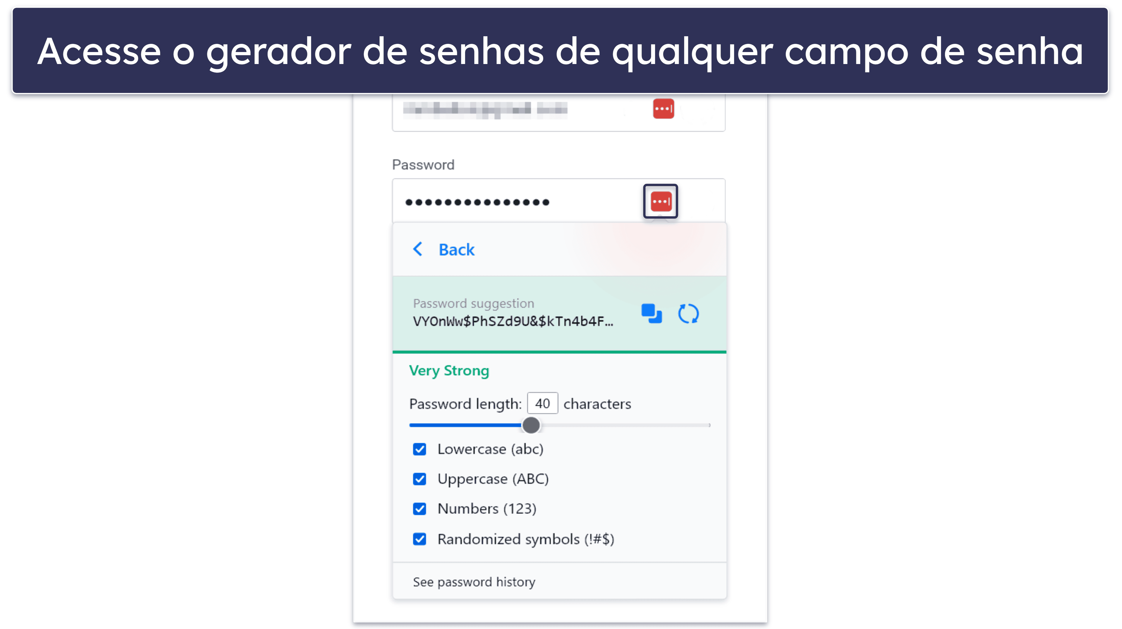 Funcionalidades de segurança do LastPass