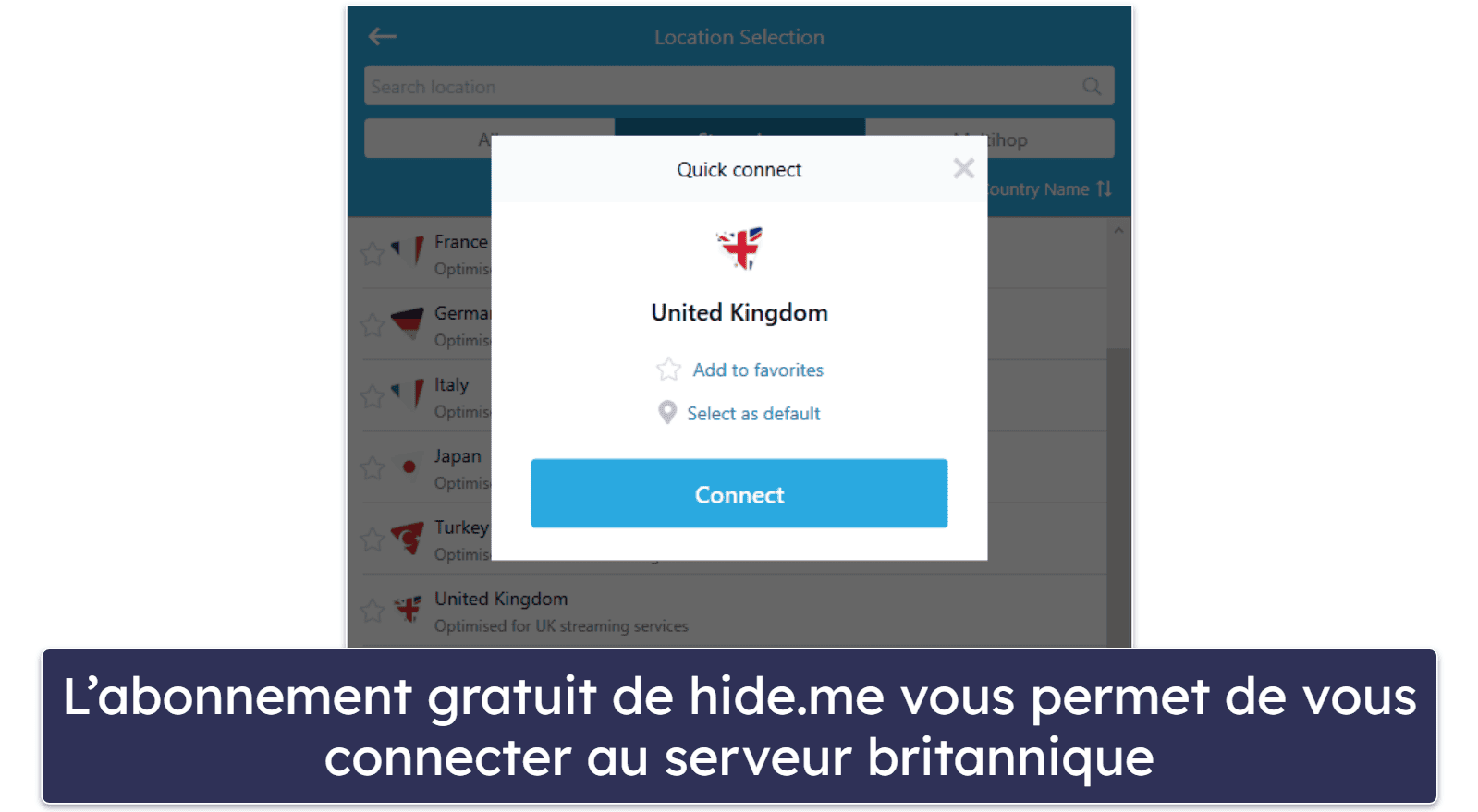 4. hide.me — VPN facile à utiliser pour regarder Hotstar