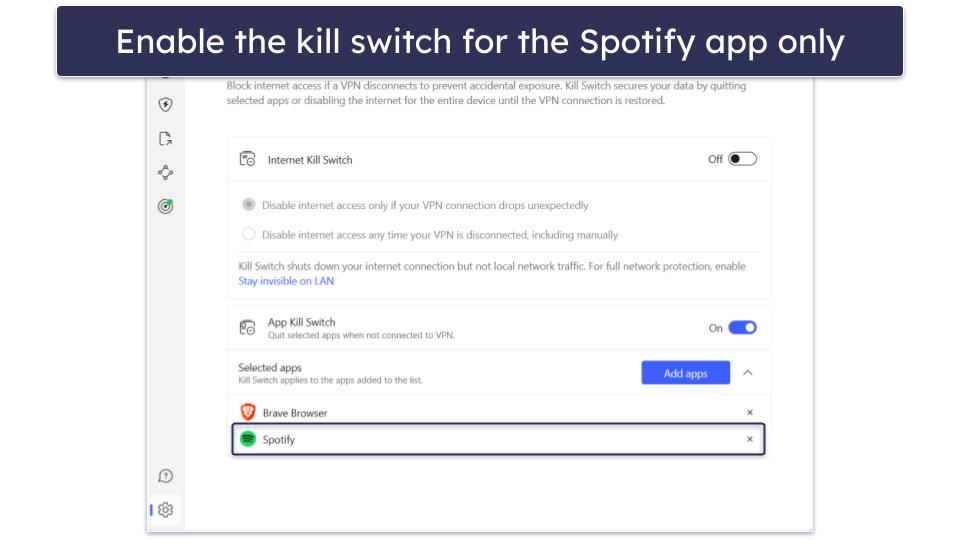 4. NordVPN — Good for Safe Downloads on Spotify