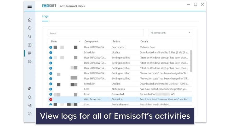 Emsisoft Security Features — Flawless Scanner + Excellent Real-Time Protection