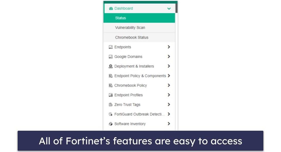 Fortinet Ease of Use &amp; Setup — Easy Setup for Dedicated IT Teams