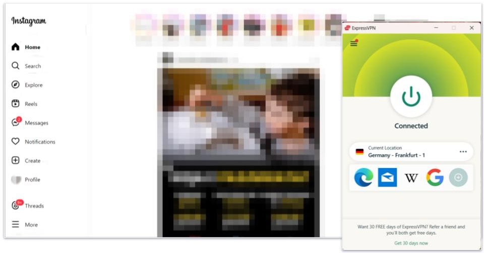 🥇1. ExpressVPN — 2024 Yılında Türkiye’den Instagram’a Erişim Sağlamak İçin En İyi VPN