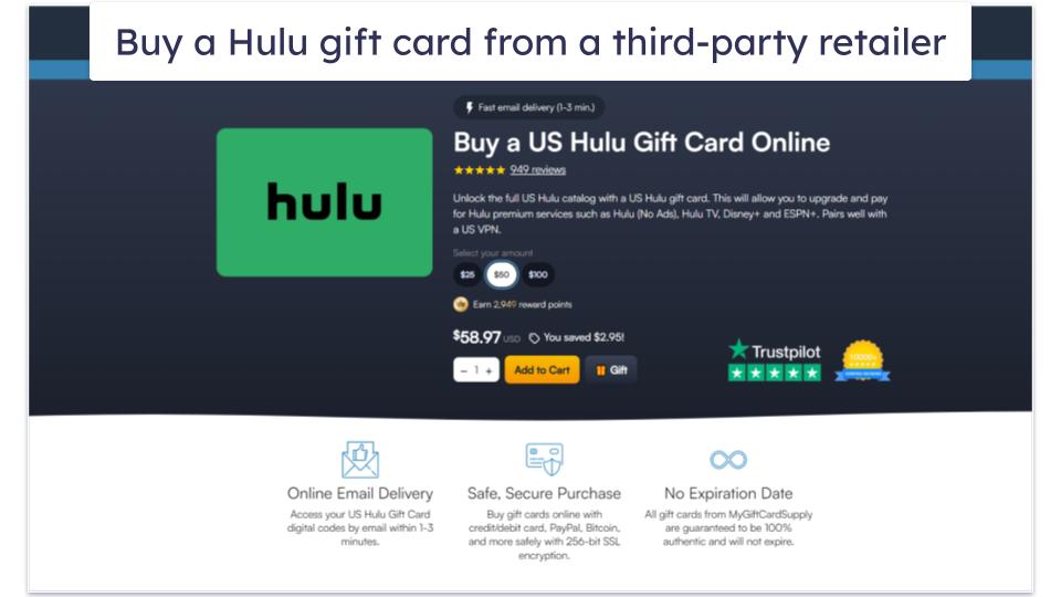 5 Ways to Pay for Hulu Without a US Credit Card