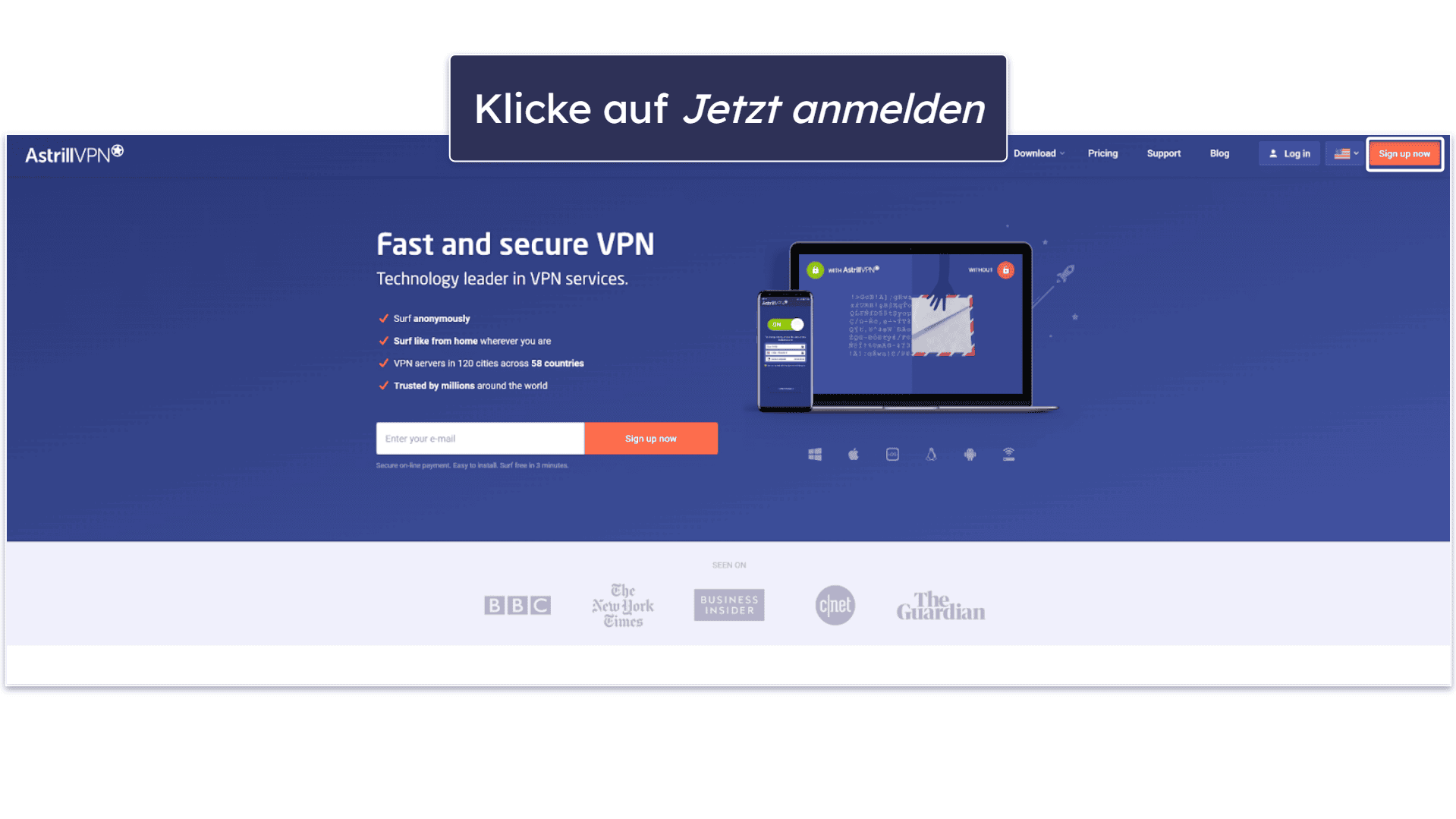 So installierst du Astrill VPN (Schritt-für-Schritt-Anleitung)