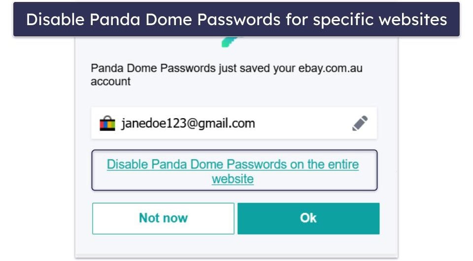 Panda Dome Passwords Security Features — Handy Remote Logout Tool, but There Are No Account Recovery Options