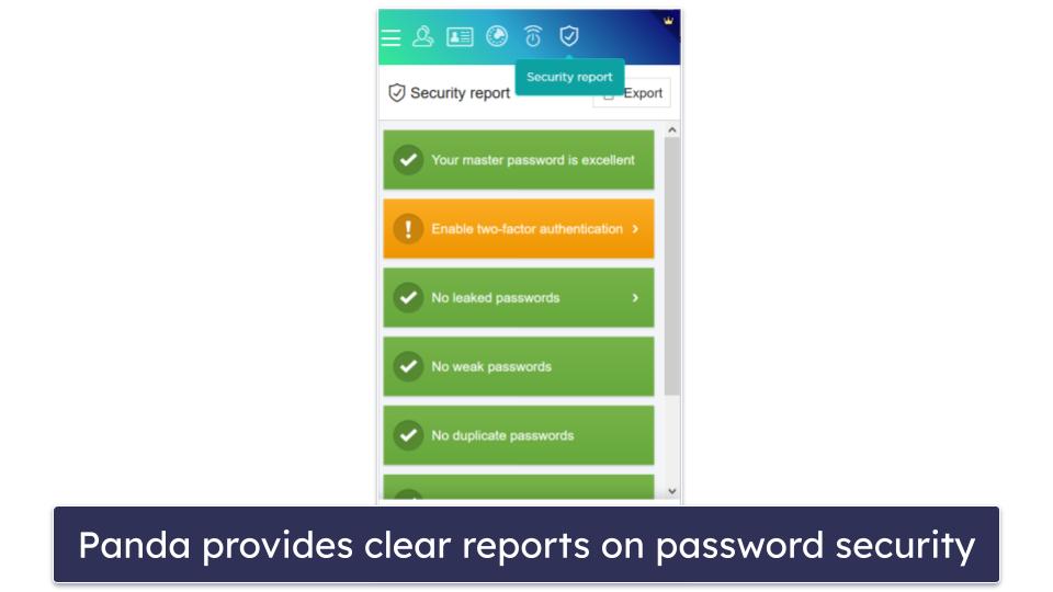 Panda Dome Passwords Security Features — Handy Remote Logout Tool, but There Are No Account Recovery Options