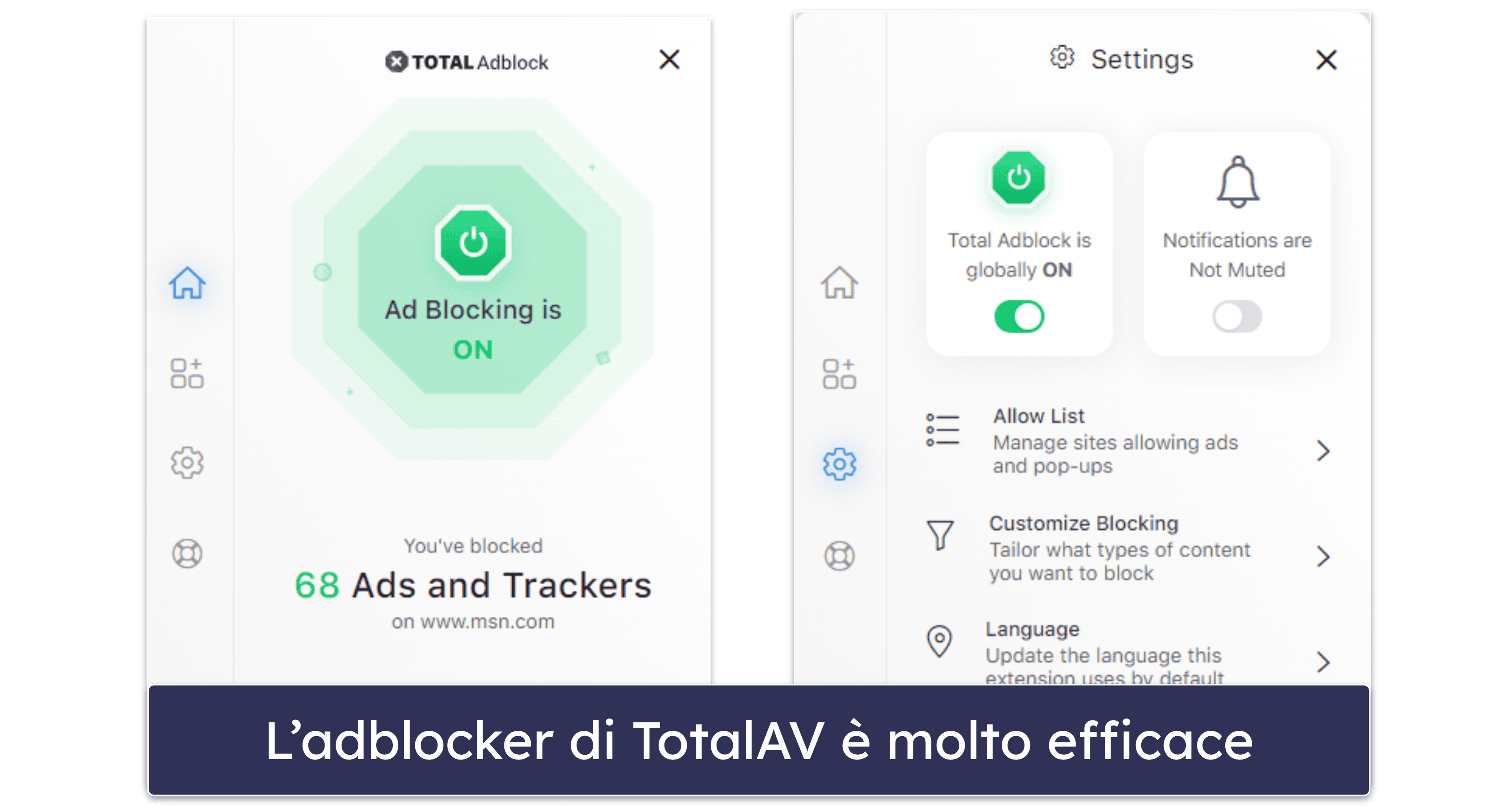 4. TotalAV — Un antivirus affidabile con un efficace programma anti-pubblicità