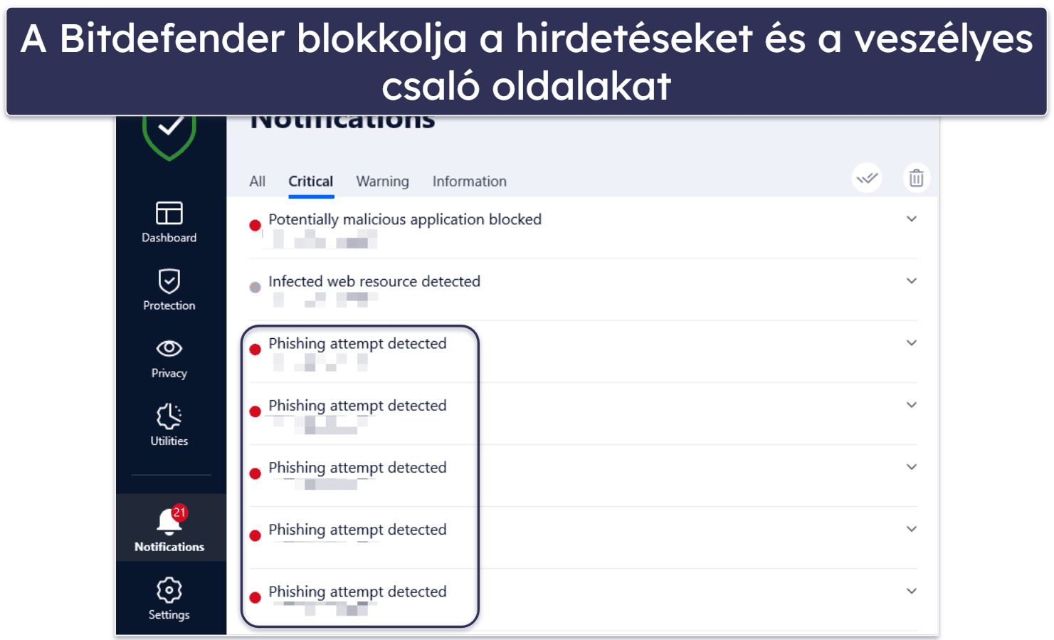 10. Bitdefender — Vírusirtóval együtt kínált VPN kiváló reklámblokkolóval