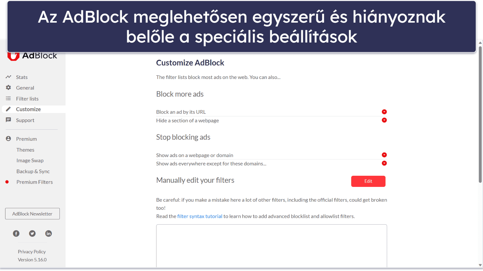 Bónusz. AdBlock – Ingyenes és nyílt forráskódú reklámblokkoló