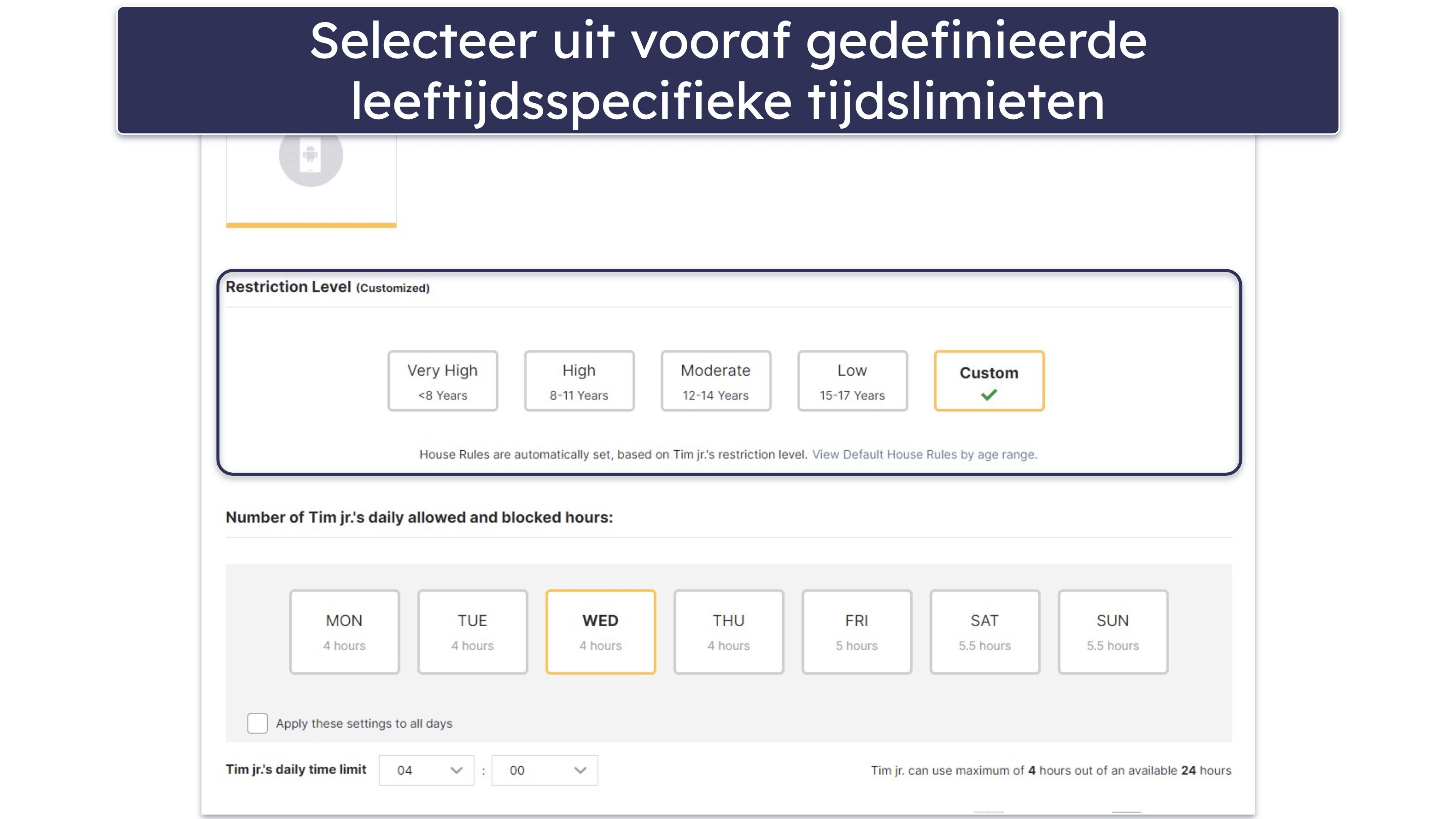 🥈2. Norton Family — Uitstekend voor het beperken van schermtijd en webinhoud