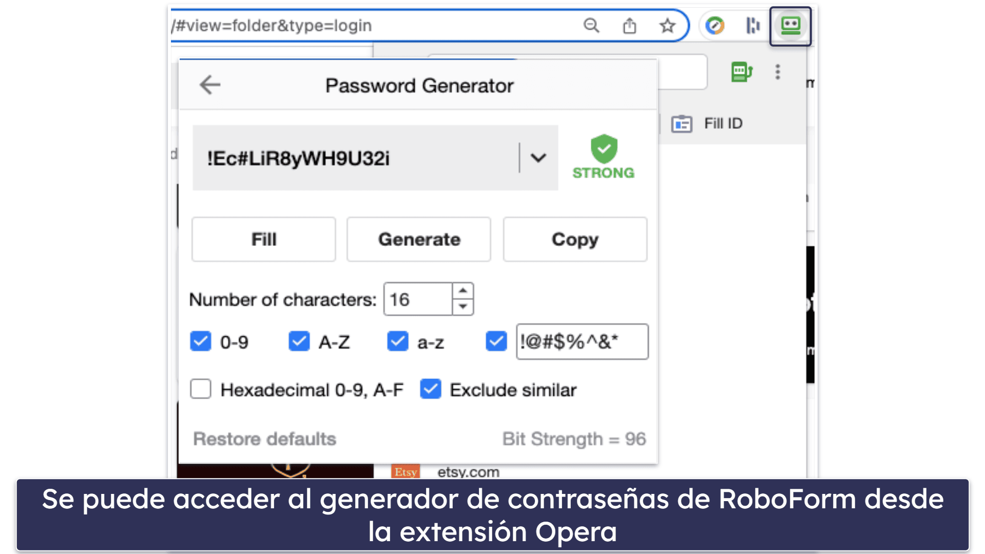  🥉3. RoboForm: rellena formularios con facilidad y permite guardar favoritos