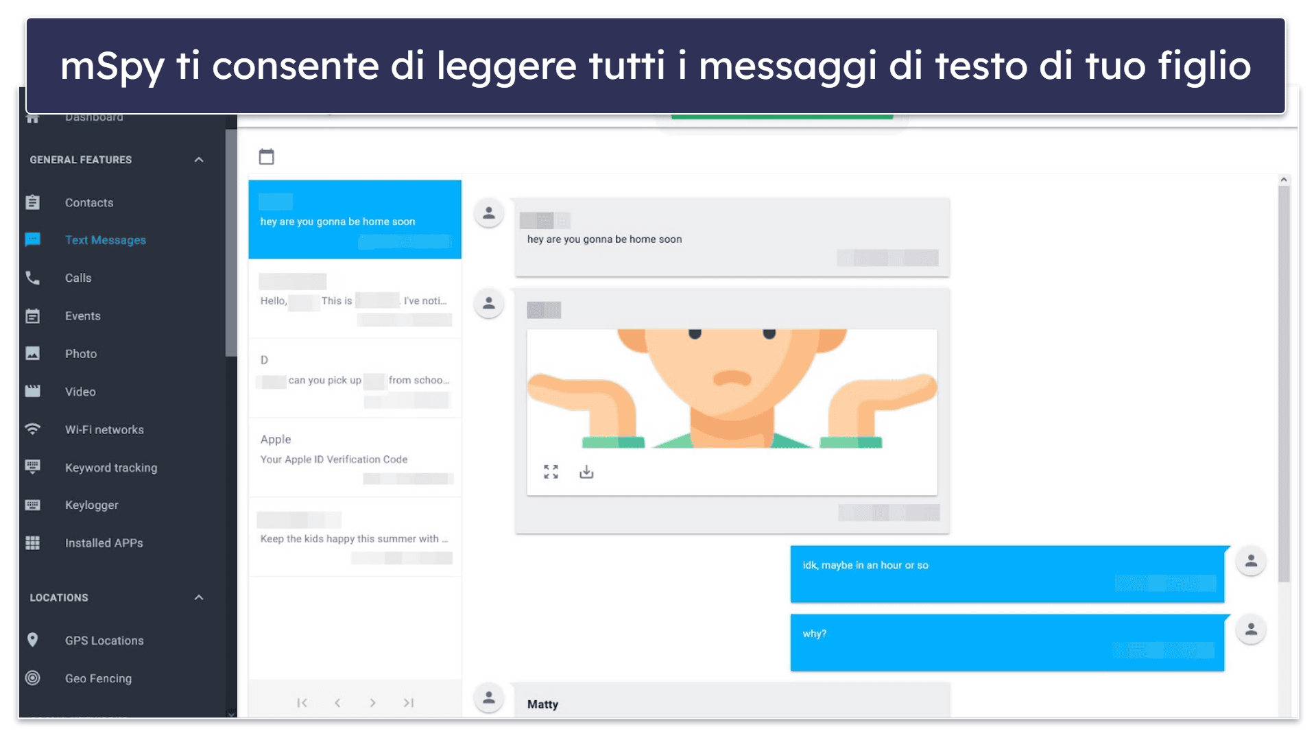 6. mSpy — Ottima per monitorare le attività online di tuo figlio