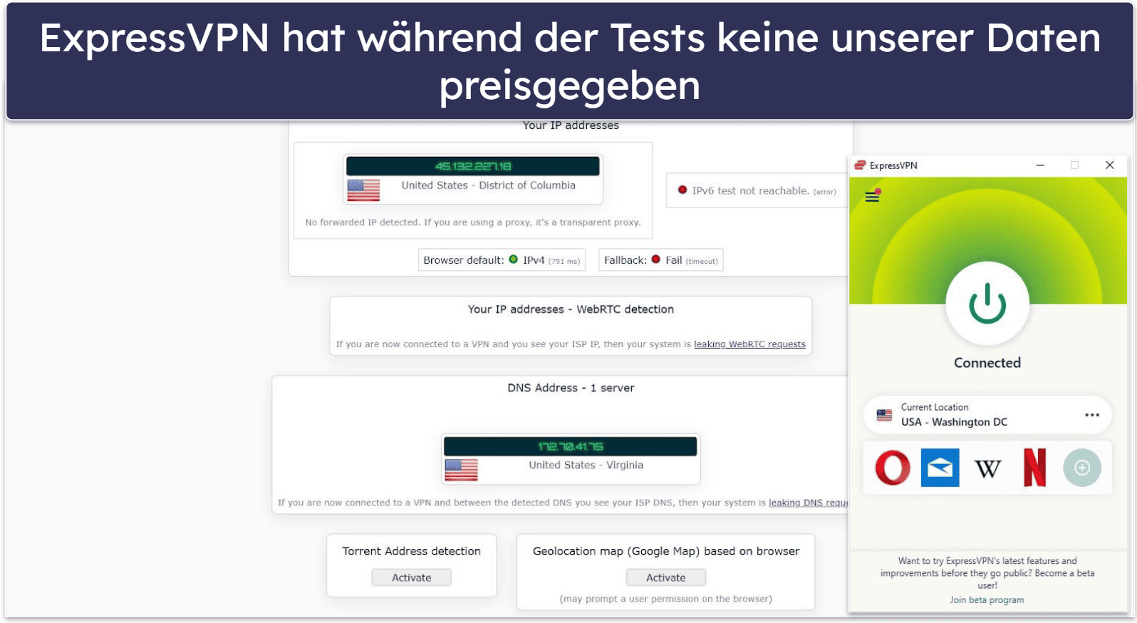 🥇1. ExpressVPN: Bestes VPN für Meta Quest in 2024