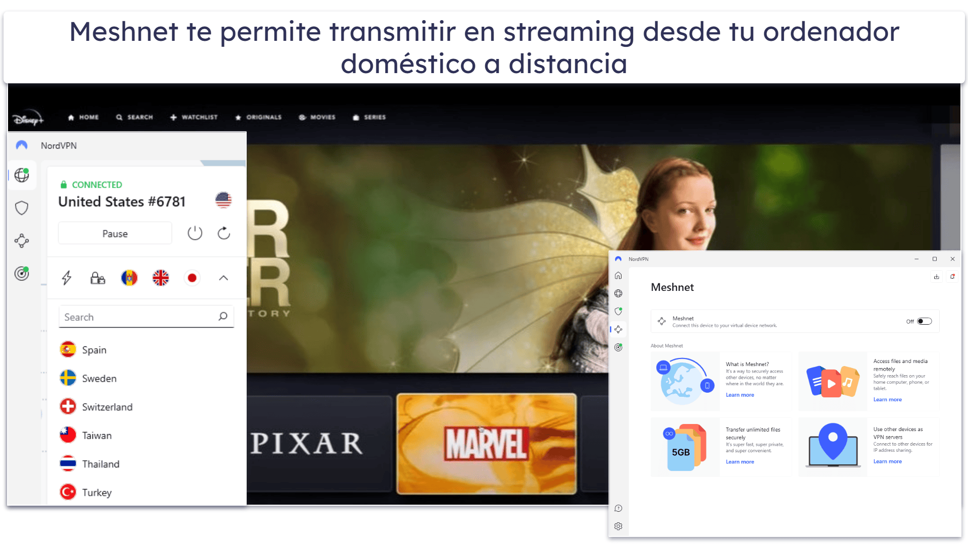 4. NordVPN: ideal para ver contenido estadounidense en televisores inteligentes