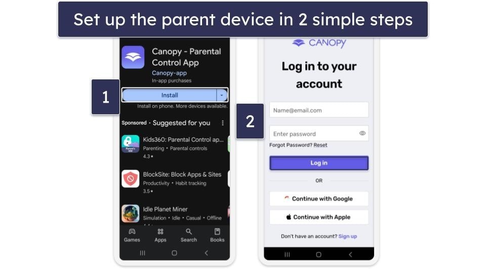 Canopy Installation &amp; Setup — Easy-to-Set-Up Apps for Parents + Kids