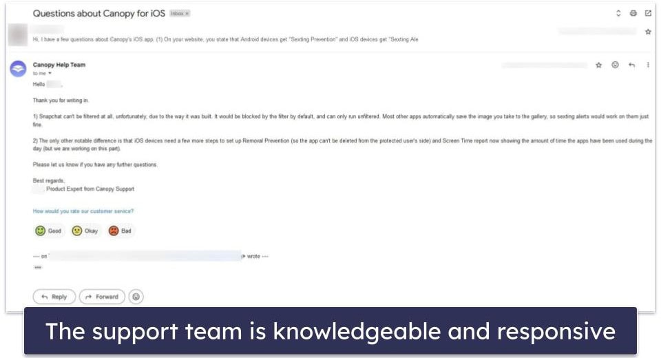 Canopy Customer Support — Good Live Support, but the Knowledge Base Needs Work