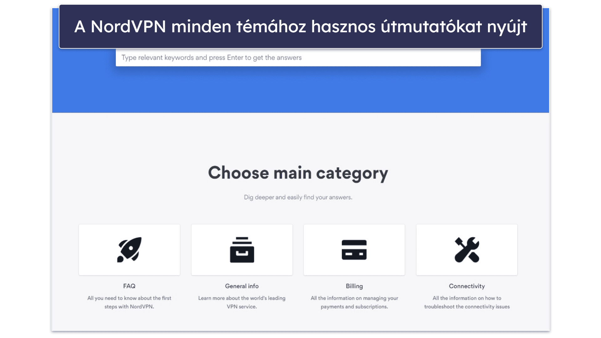 NordVPN ügyfélszolgálat