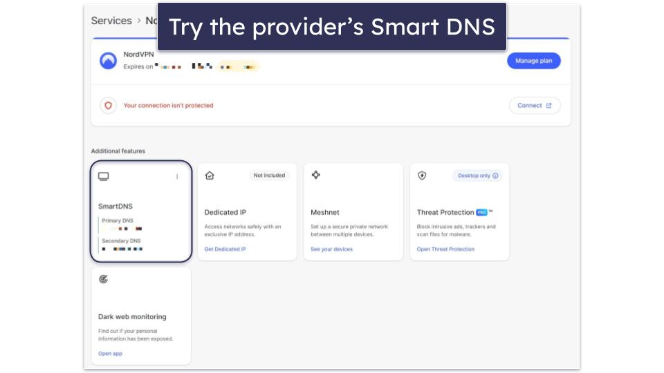 Troubleshooting NordVPN for Streaming