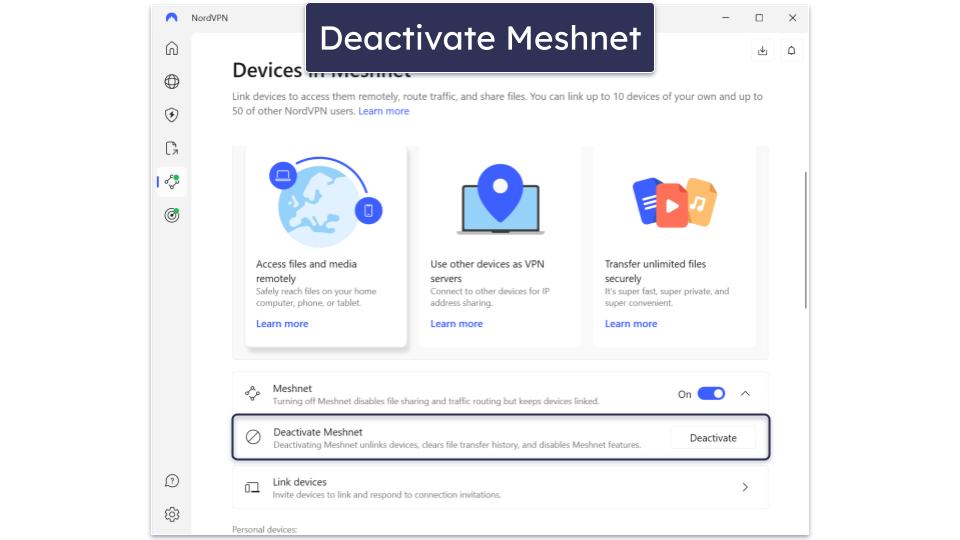 Troubleshooting NordVPN’s Meshnet Feature