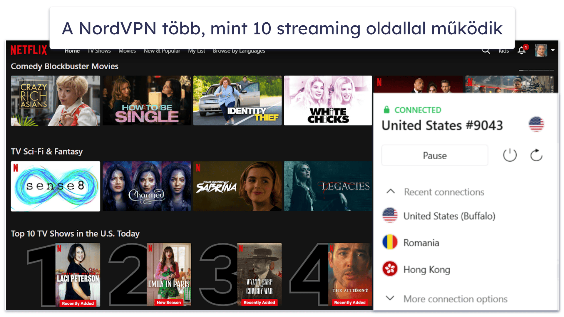 A NordVPN és a streamelés