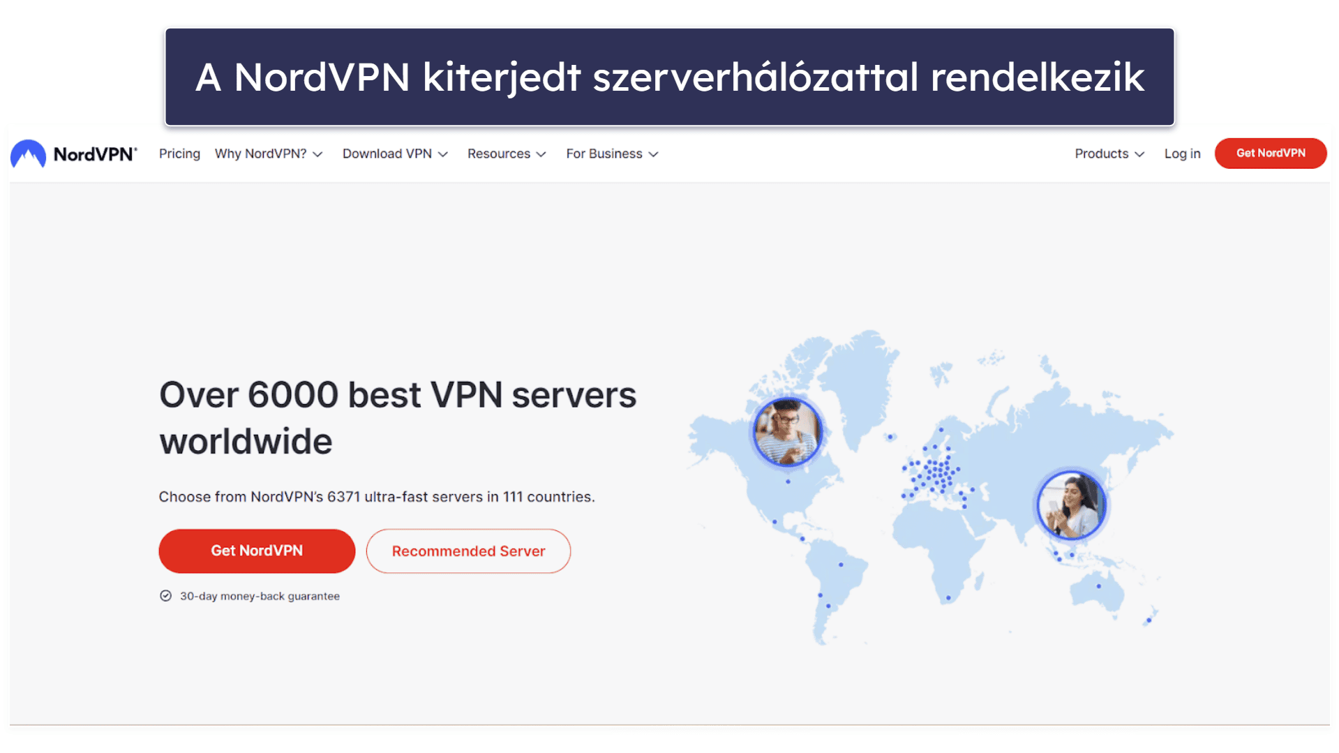 NordVPN szerverek és IP-címek