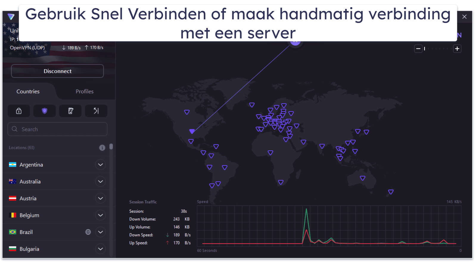 🥉3. Proton VPN: Geweldige gratis VPN met onbeperkte data