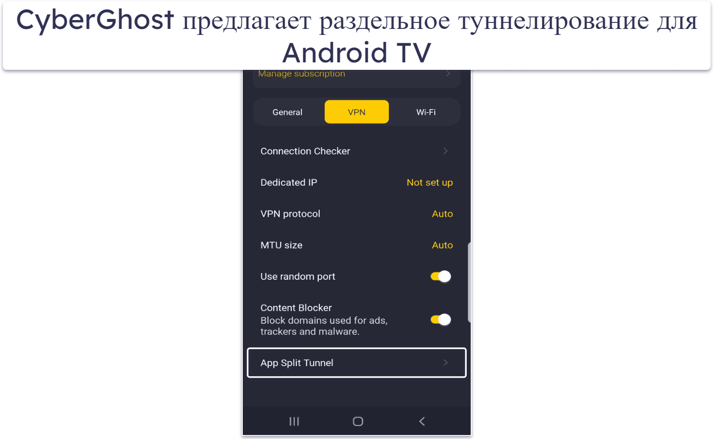 🥈2. CyberGhost VPN : выделенные серверы для потоковой передачи