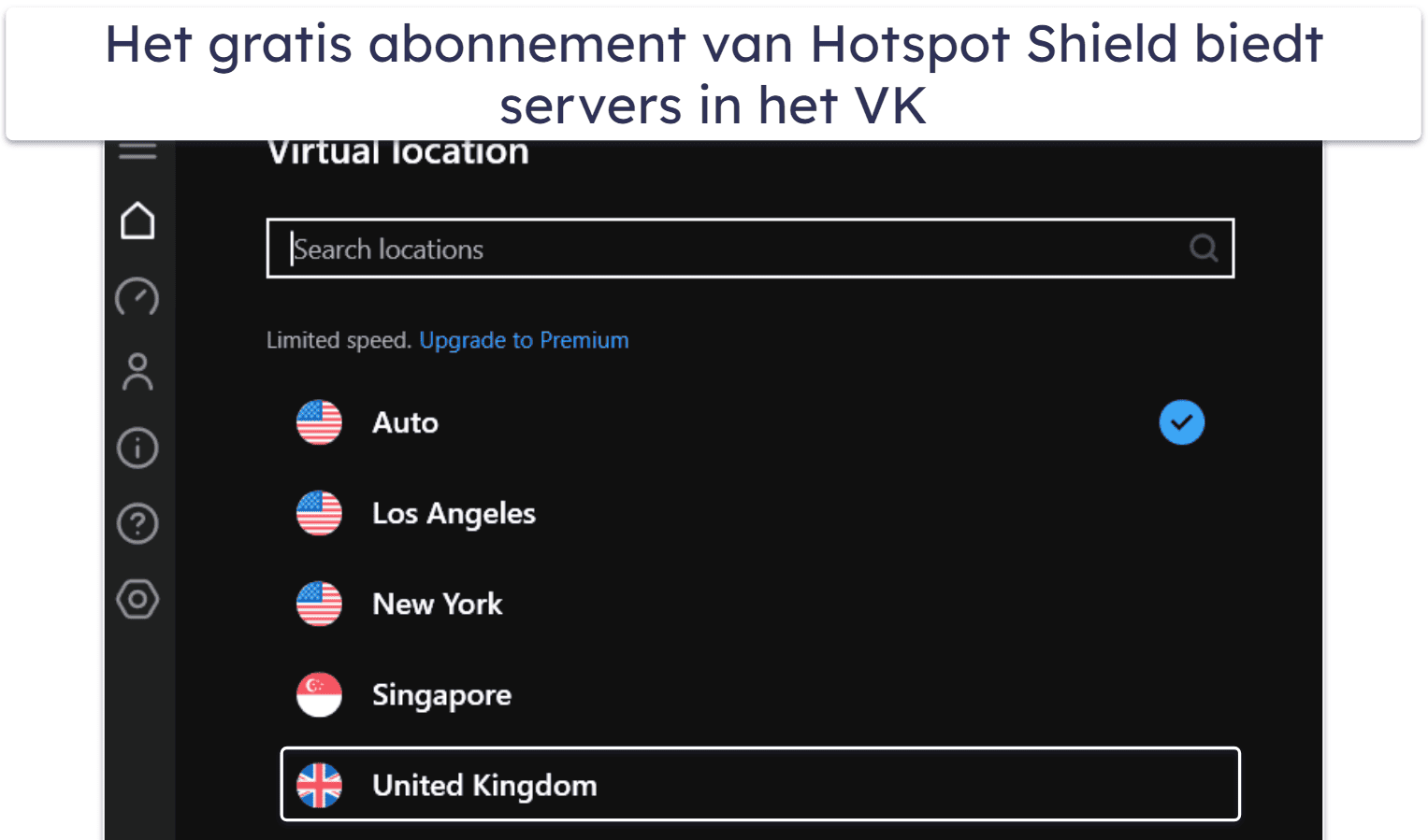 4. Hotspot Shield — Degelijke gratis VPN voor browsen in Europa