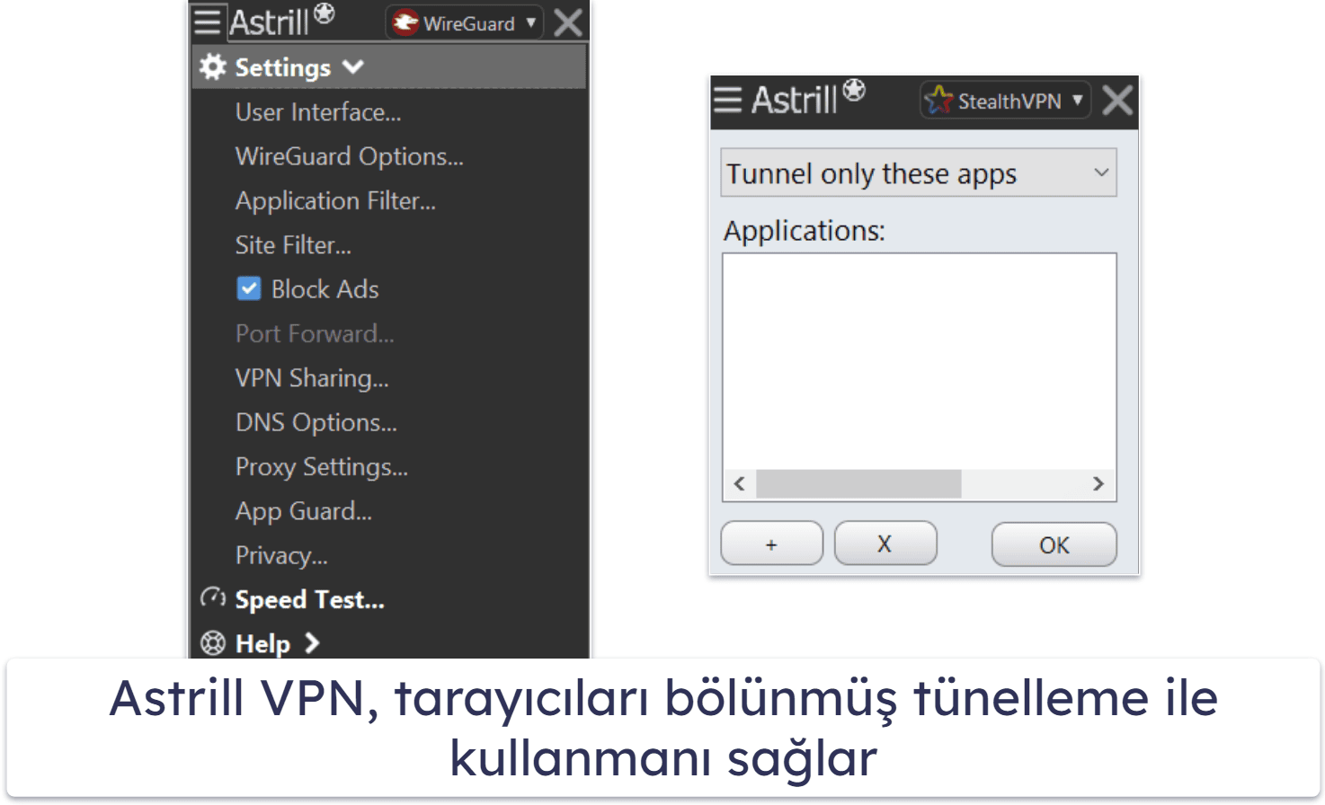 🥉3. Astrill VPN — Harika Güvenlik Özellikleri ve Kullanımı Kolay Arayüz