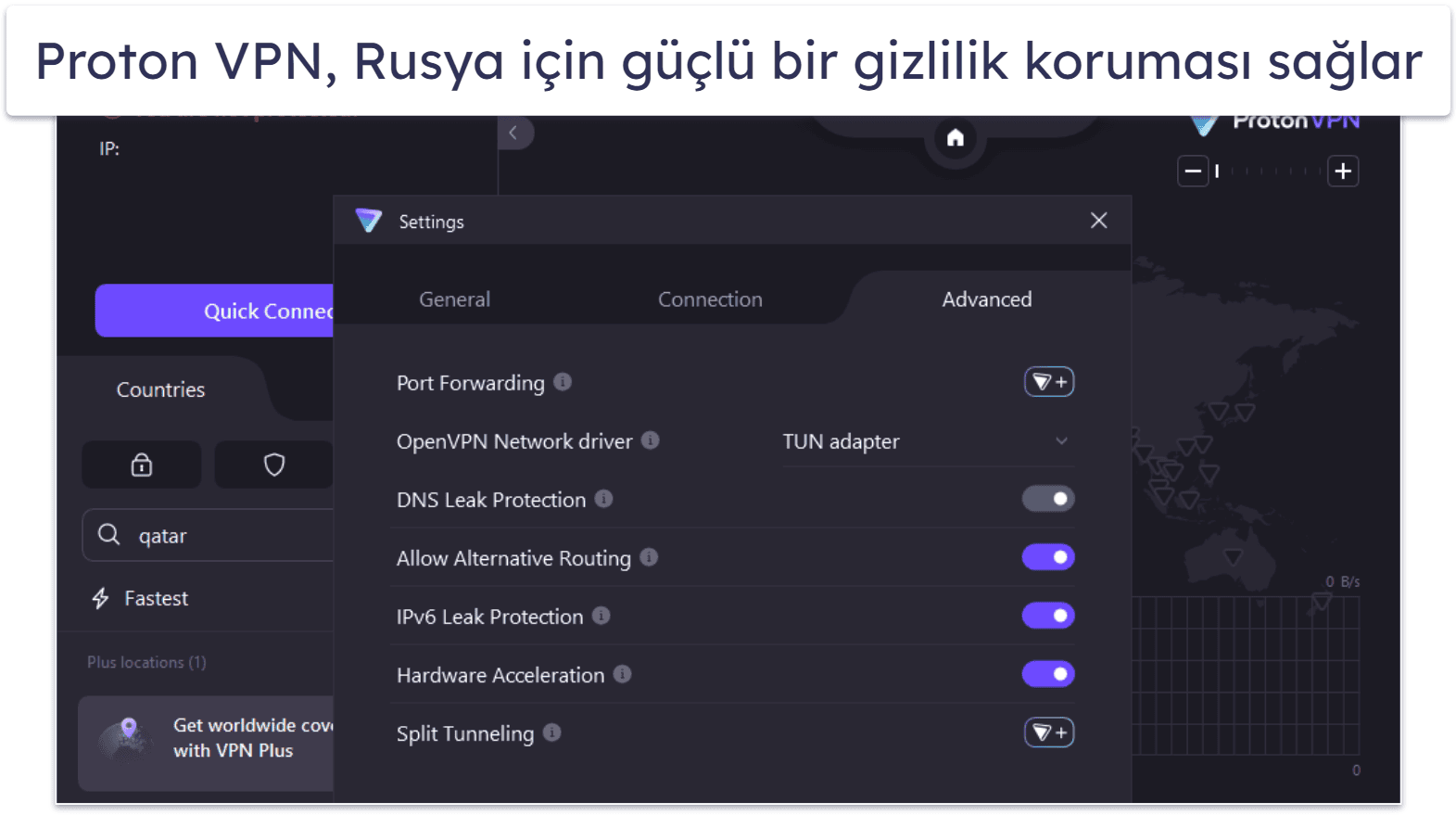 🥈2. Proton VPN — Sınırsız Veri Sunan Rusya İçin En İyi Ücretsiz Plan