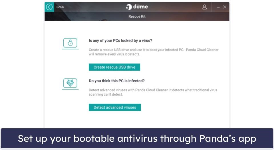 🥈2. Panda Dome — Best USB Bootable Antivirus for Beginners