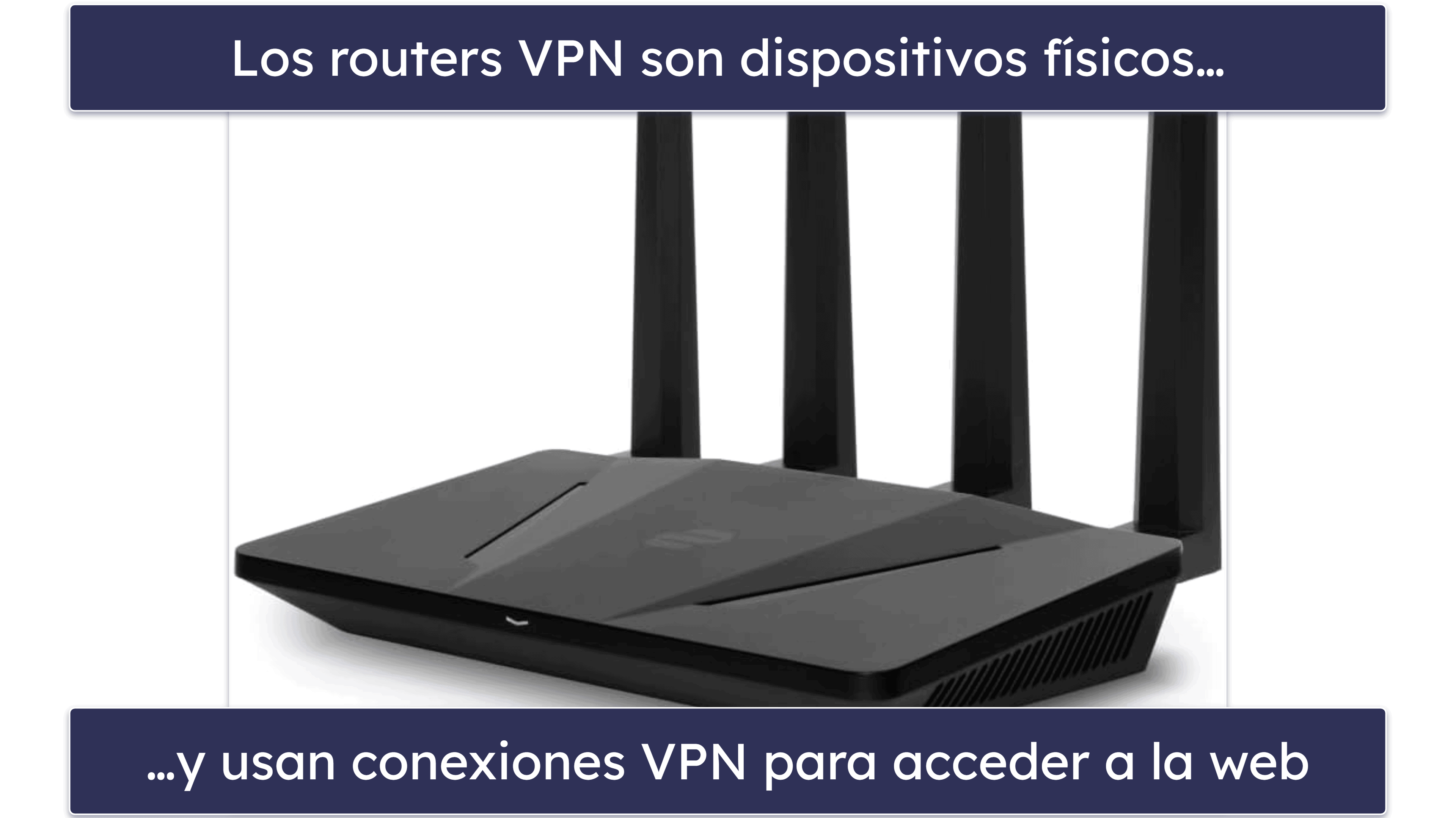 ¿Cuál es la diferencia entre los routers VPN y las aplicaciones VPN?