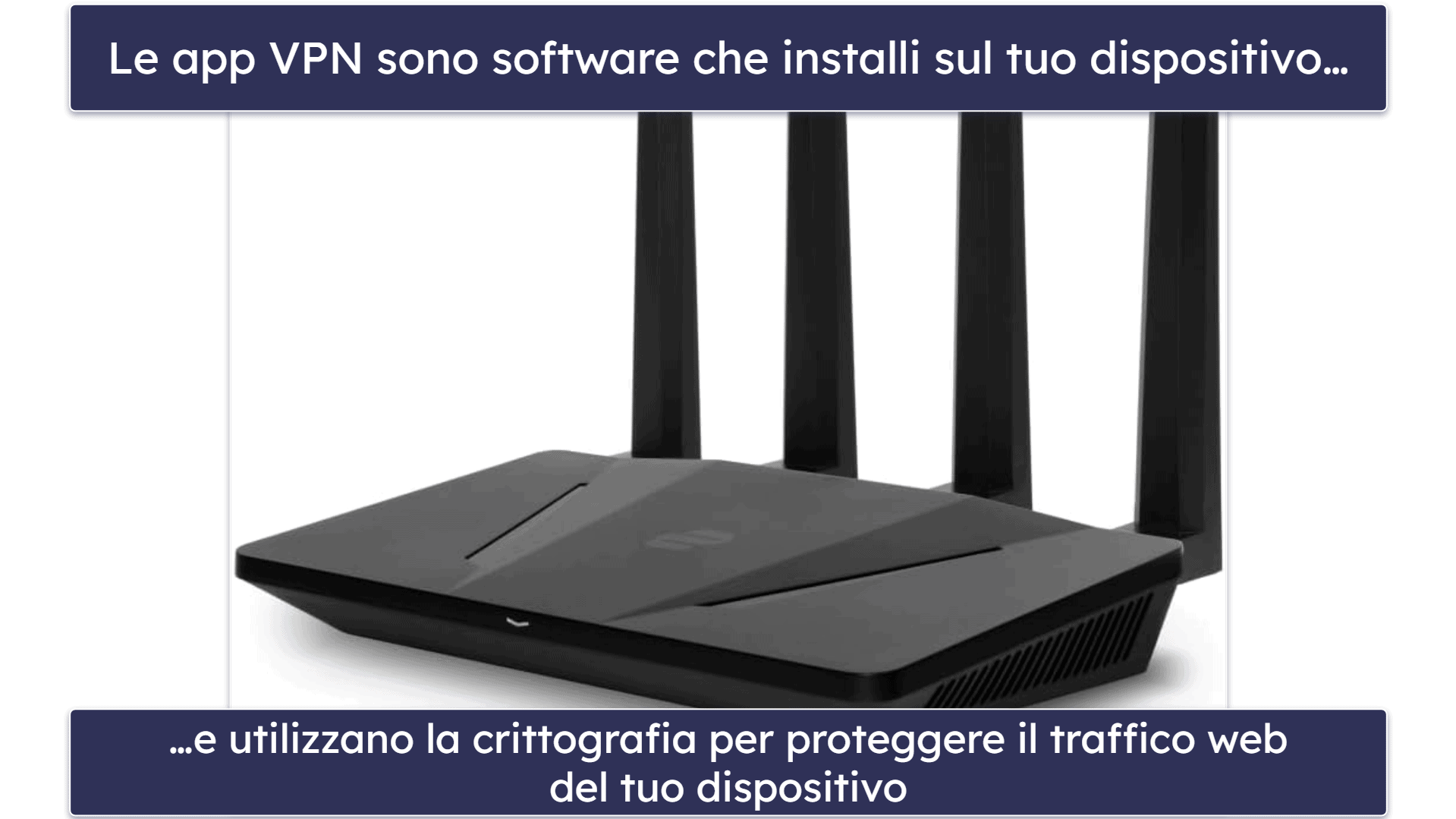 Qual è la differenza tra i router VPN e le app VPN?