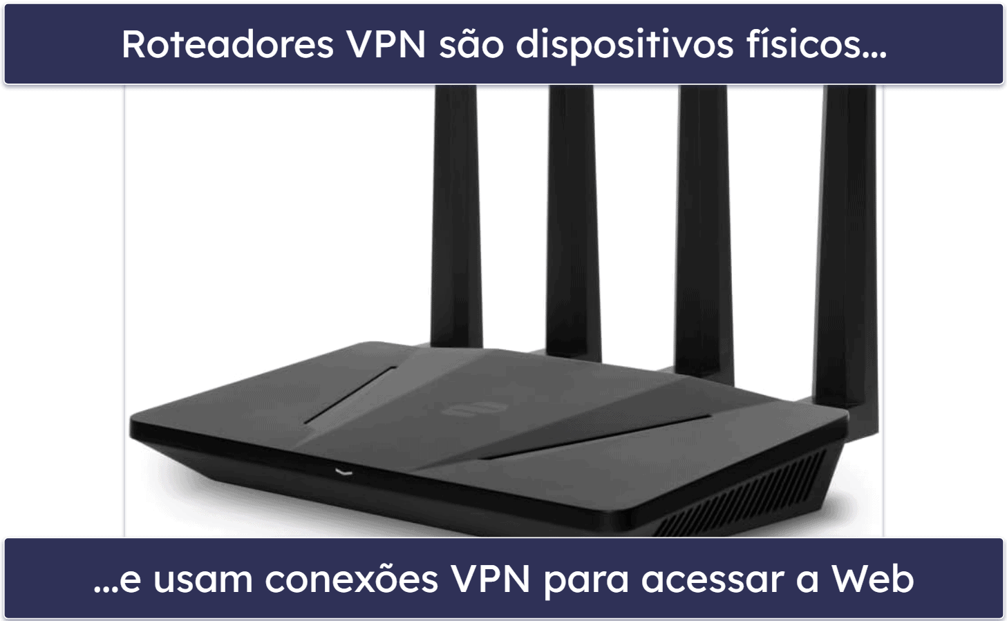 Qual a diferença entre roteadores VPN e aplicativos de VPN?