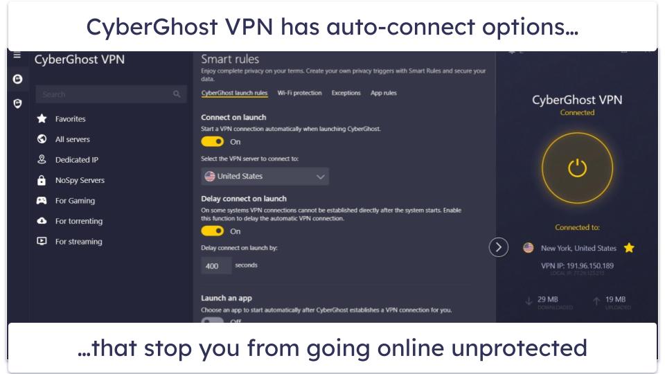 🥉3. CyberGhost VPN — Dedicated Servers for Streaming