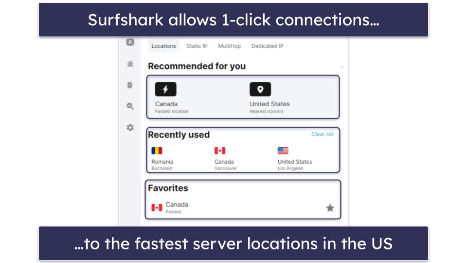 5. Surfshark — Affordable VPN With Intuitive Apps