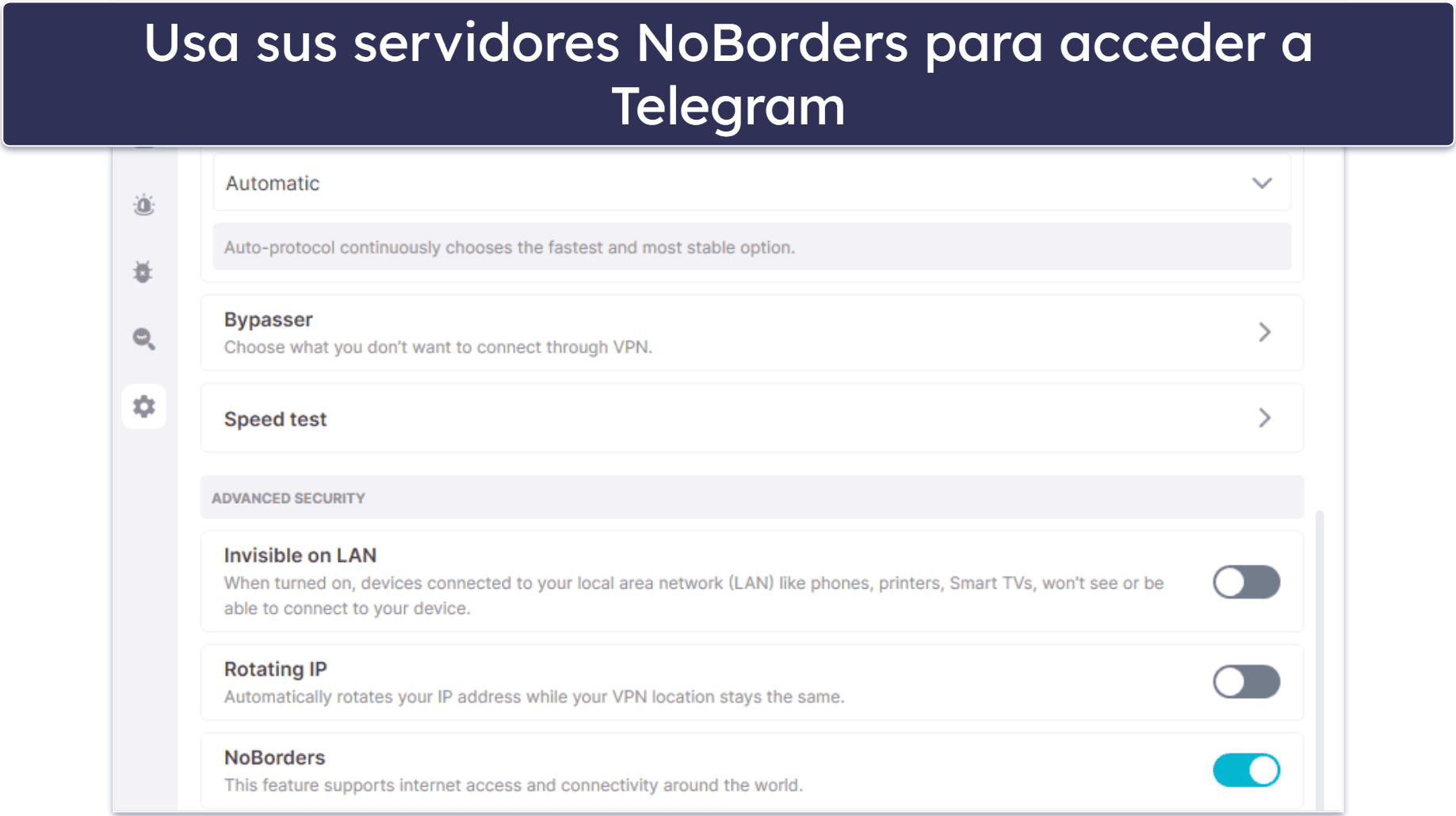 4. Surfshark: ideal para desbloquear Telegram en redes restrictivas