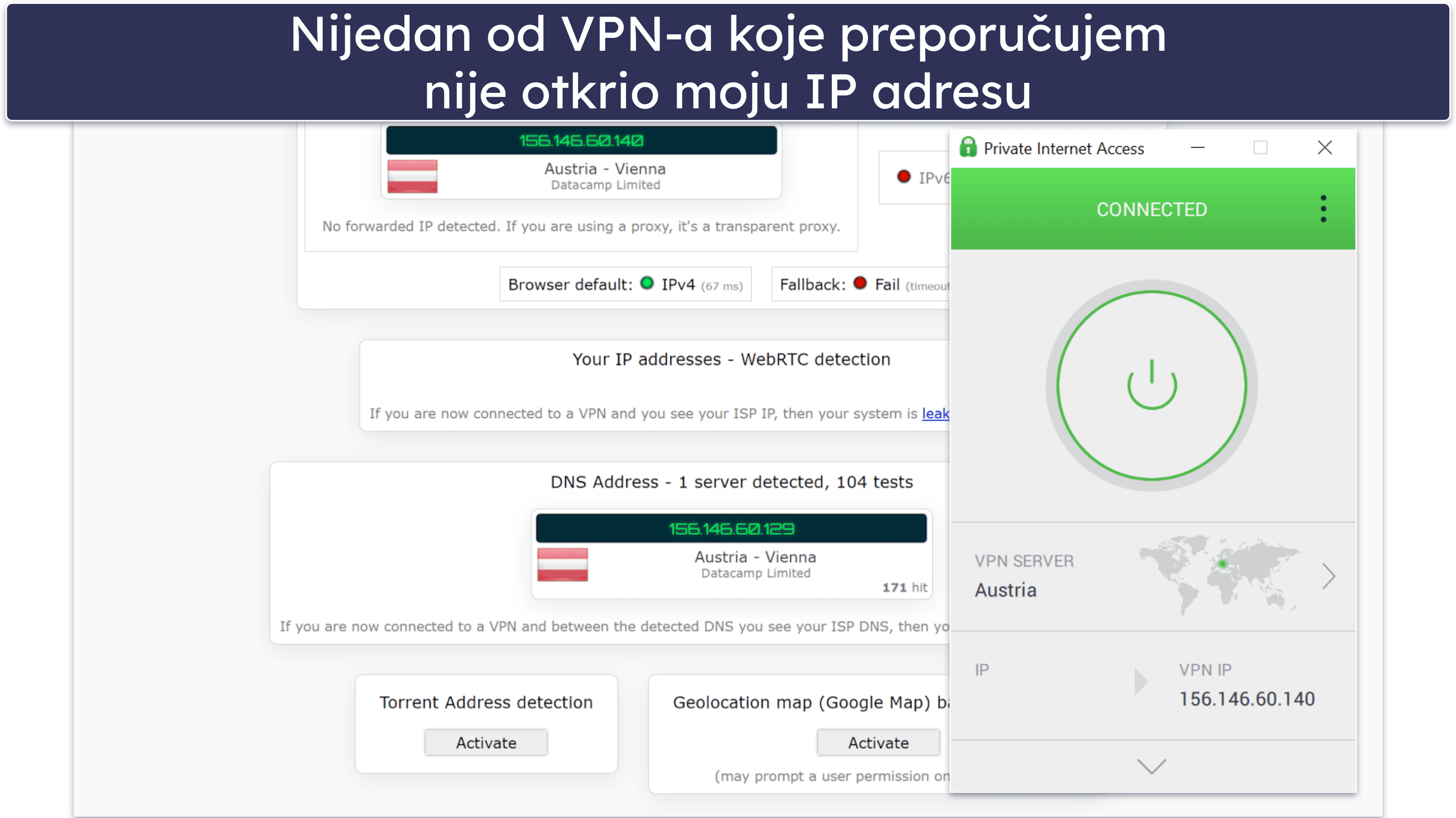 Metodologija testiranja: Upoređivanje i kriterijumi za rangiranje