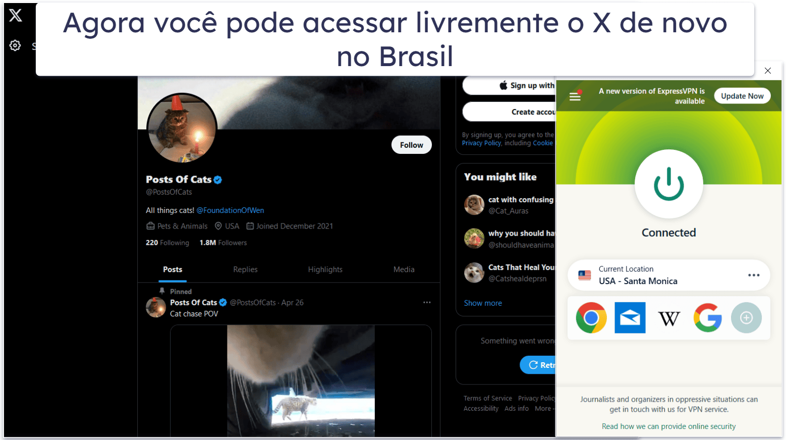 Como acessar o X no Brasil em qualquer dispositivo