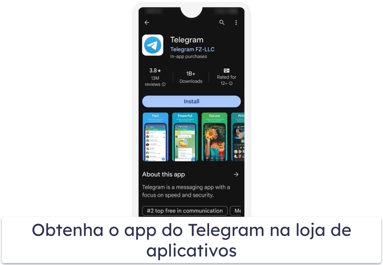 Como configurar uma conta do Telegram