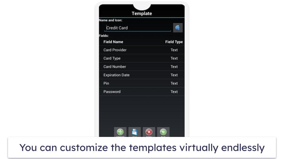 Password Safe Security Features — Customizable Data Storage (But Not Much Else)