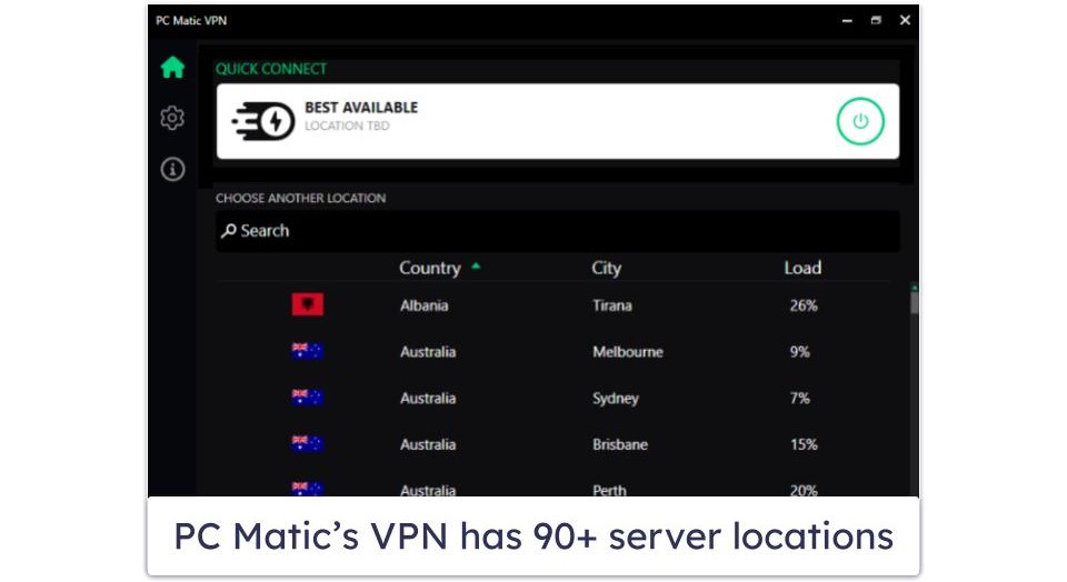 PC Matic Security Features