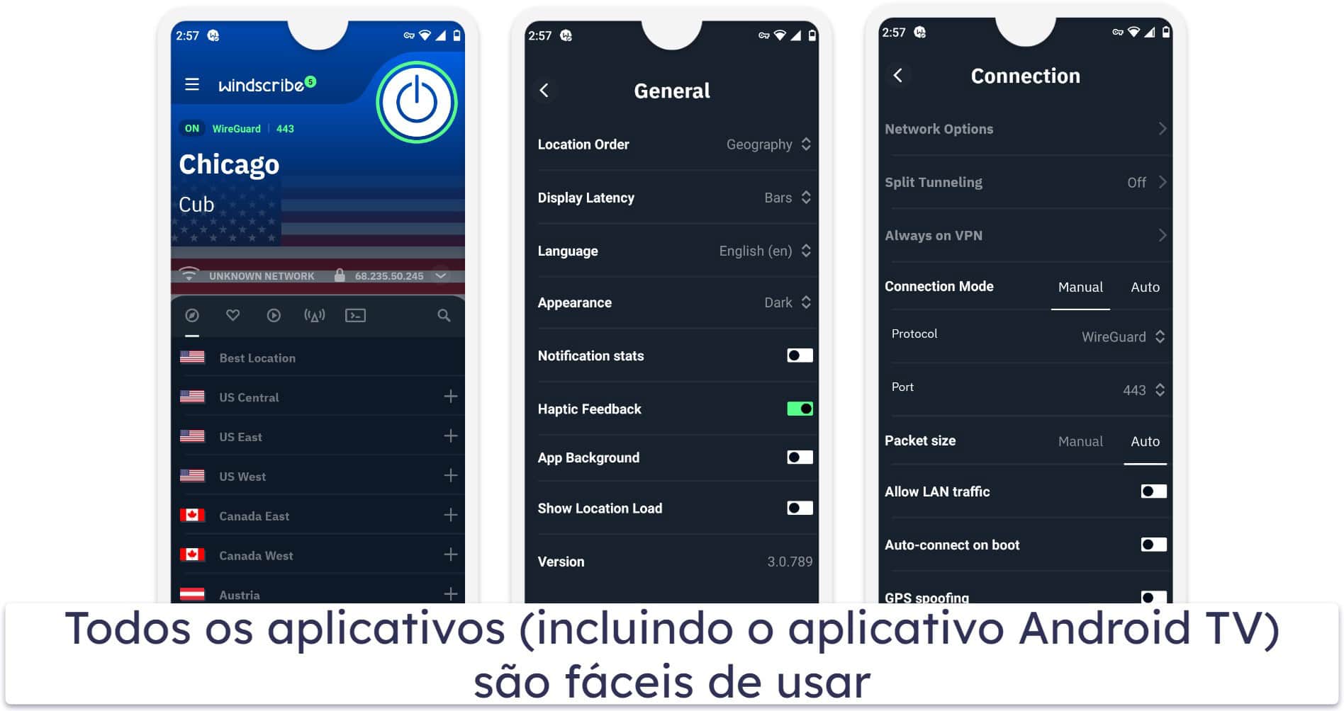 4. Windscribe : Boa VPN grátis com conexões ilimitadas