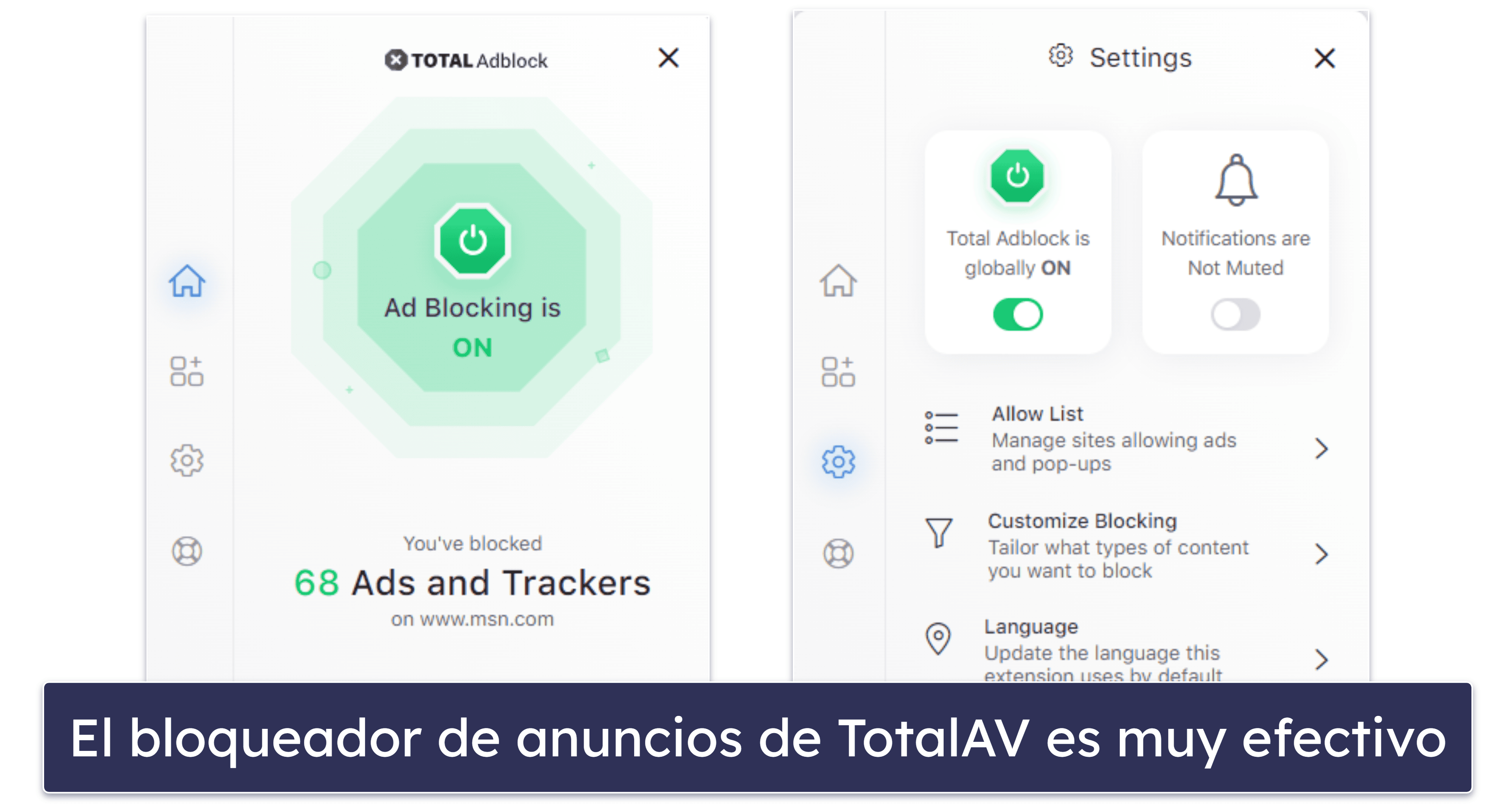 4. TotalAV: antivirus fiable con adblocker efectivo