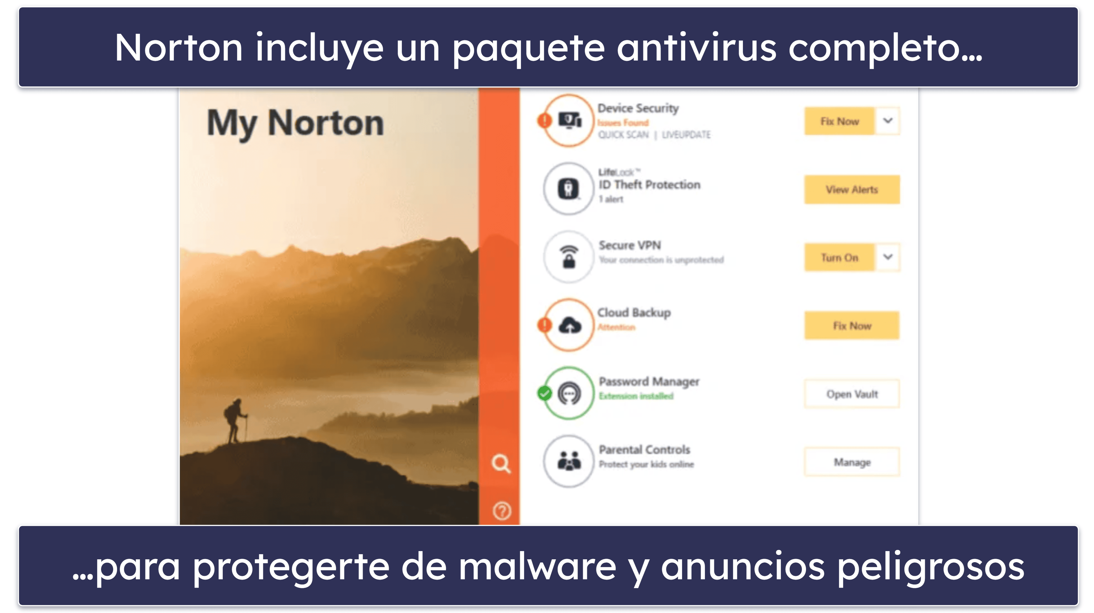 9. Norton: buen bloqueador de anuncios para iOS