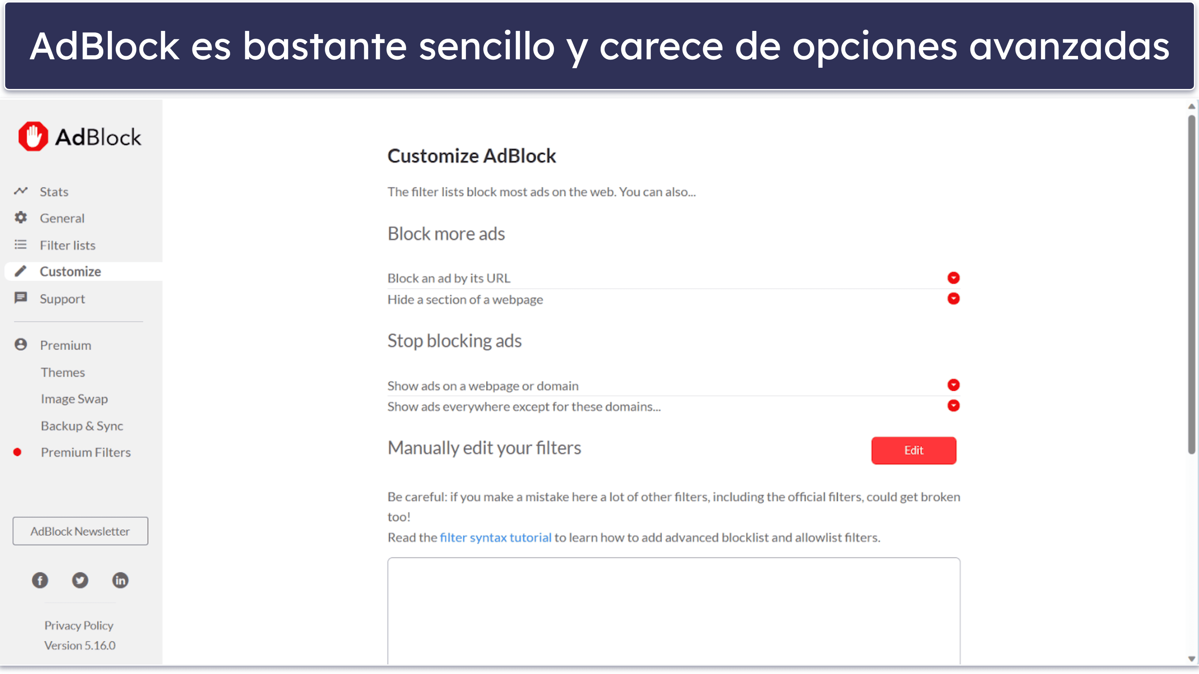 Extra. AdBlock: bloqueador de anuncios gratuito y de código abierto